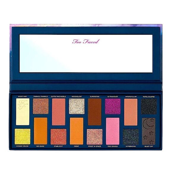 Too Faced 💫 Cosmic Crush 16-Pan Palette 🪐 New High-Pigment Blendable Shades - Picture 1 of 15